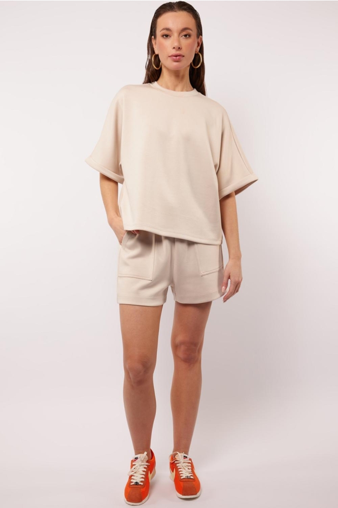 PENNELOPE SHORTS 25ZQF10 014 SAND